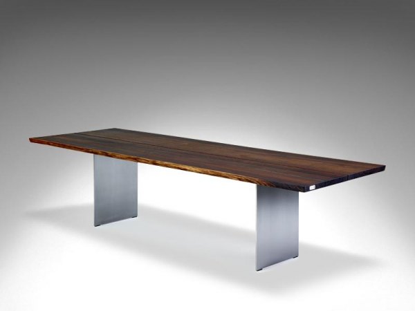 Plankebord dk3 tree table / med to planker og organiske kanter ...