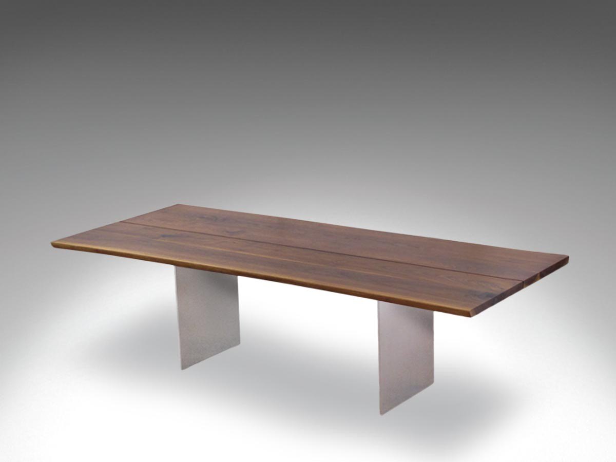Plankebord dk3 tree table / med to planker og organiske kanter ...