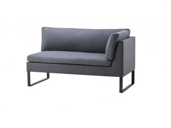 Cane-line: Flex 2-pers. sofa, venstre modul