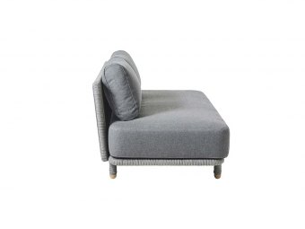 Moments 2-pers. sofa modul, inkl. grå hyndesæt