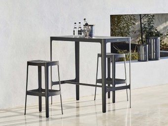 CUT  Barbord med stole / havemøbler Cane-line