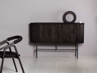 VELVET lille skænk med 4 låger - 139 cm.