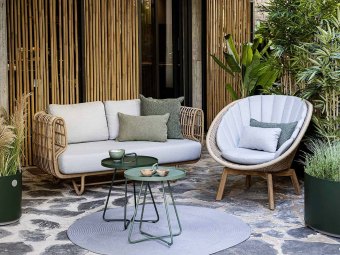 Cane-line: Nest 2-pers. sofa OUTDOOR