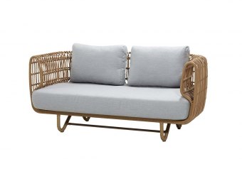 Cane-line: Nest 2-pers. sofa OUTDOOR