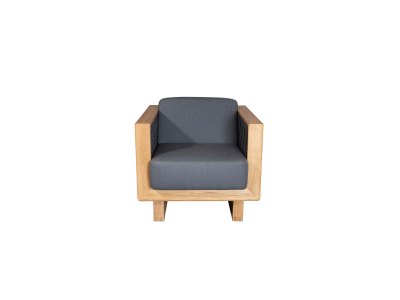 Cane-Line - ANGLE 54010 loungestol m/teak understel