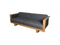 Cane-Line - ANGLE 55010 3-pers. sofa m/teak understel