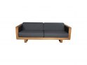 Cane-Line - ANGLE 55010 3-pers. sofa m/teak understel