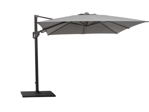 Cane-Line - HYDE 58MA3x4Y luxe hanging parasol inkl. fod / 3x4 m