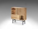 CASØ - 230 Highboard med tremmelåger / 120 x 131 x 45 cm