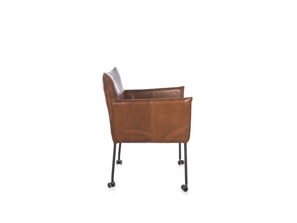 Brød Regelmæssigt Blank Jess Design - FORWARD spisebordsstol med armlæn | Spisestol med hjul