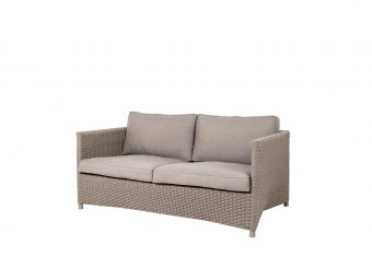 Cane-line: Diamond 2-pers. sofa, Tex & Sunbrella