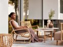 Cane-line: Curve loungestol OUTDOOR