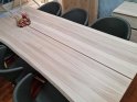 TILBUD - ELEGANT Plankebord 100 x 200 cm.  + 8 stk Tonon Concept stole