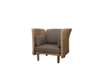 Cane-line - Arch lounge stol m/ lav arm/ryglæn - udendørs