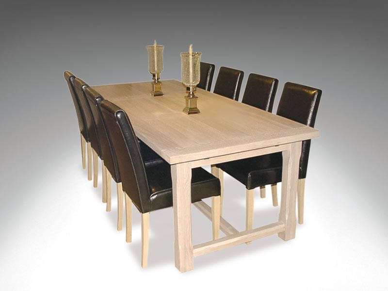 Langbord provence 4 spisebord living in harmony Træstole til spisebord