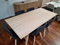TILBUD - Kristensen & Kristensen FLEX spisebord 90x180 cm + 2 tillægsplader