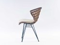 LIVING COMFORT CHAIR - Metal/Rattan spisestol