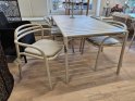 TILBUD - Cane-line Bliss havebord + 4 stole (udstillingssæt)