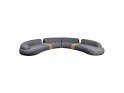 Cane-line - Mellow 6-personers sofa med to sofaborde