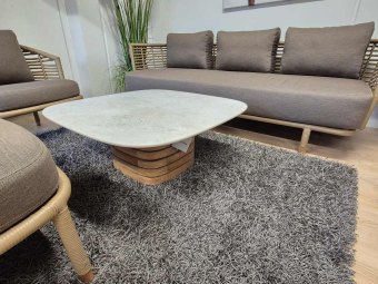 TILBUD - Cane-line SENSE loungegruppe - 3-pers. sofa + 2 stol (Udstillingsmodel)