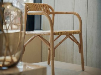 Bliss stol med armlæn – rattan