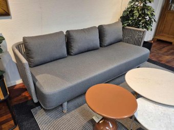 TILBUD - Cane-line MOMENTS loungegruppe - 3-pers. sofa + 1 stol (Udstillingsmodel)