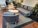 TILBUD - Cane-line MOMENTS loungegruppe - 3-pers. sofa + 1 stol (Udstillingsmodel)