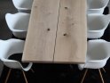 Plankebord - dk3 TREE TABLE / med to planker og organiske kanter