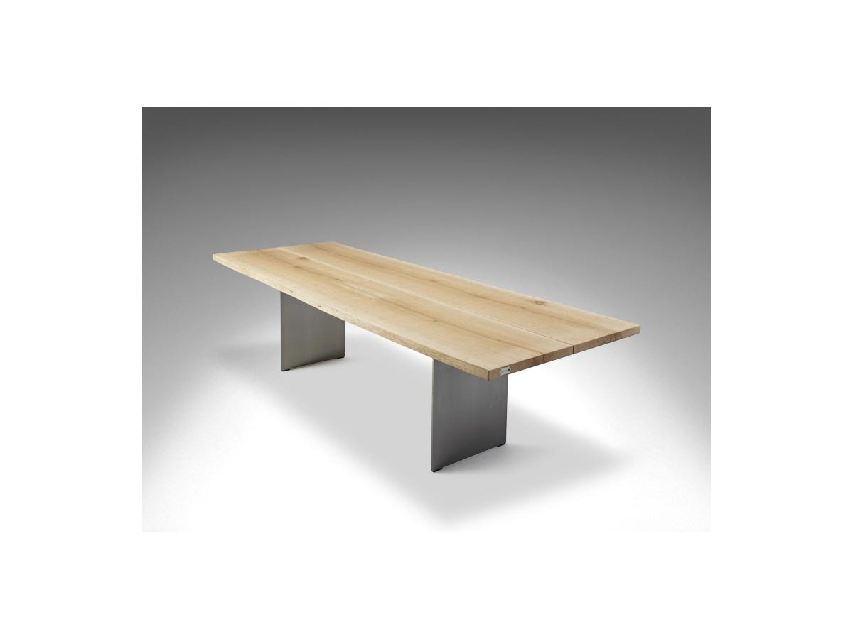 Plankebord dk3 tree table / med to planker og organiske kanter ... Brede planker til bord