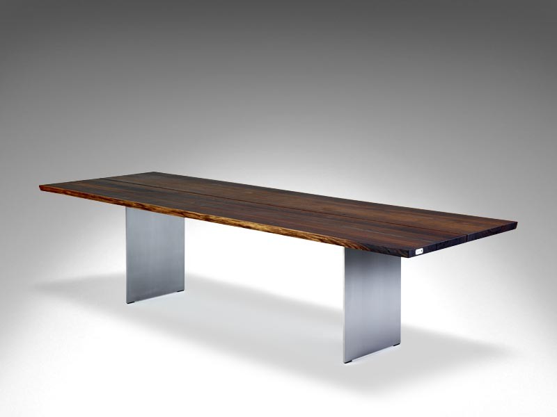 Plankebord dk3 tree table / med to planker og organiske kanter ...
