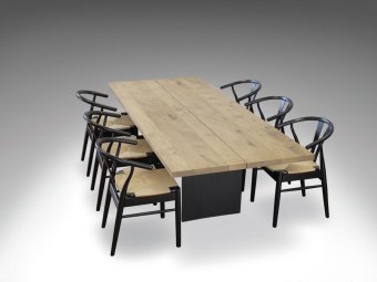 dk3 - 3-TABLE Plankebord / med to planker og lige kanter