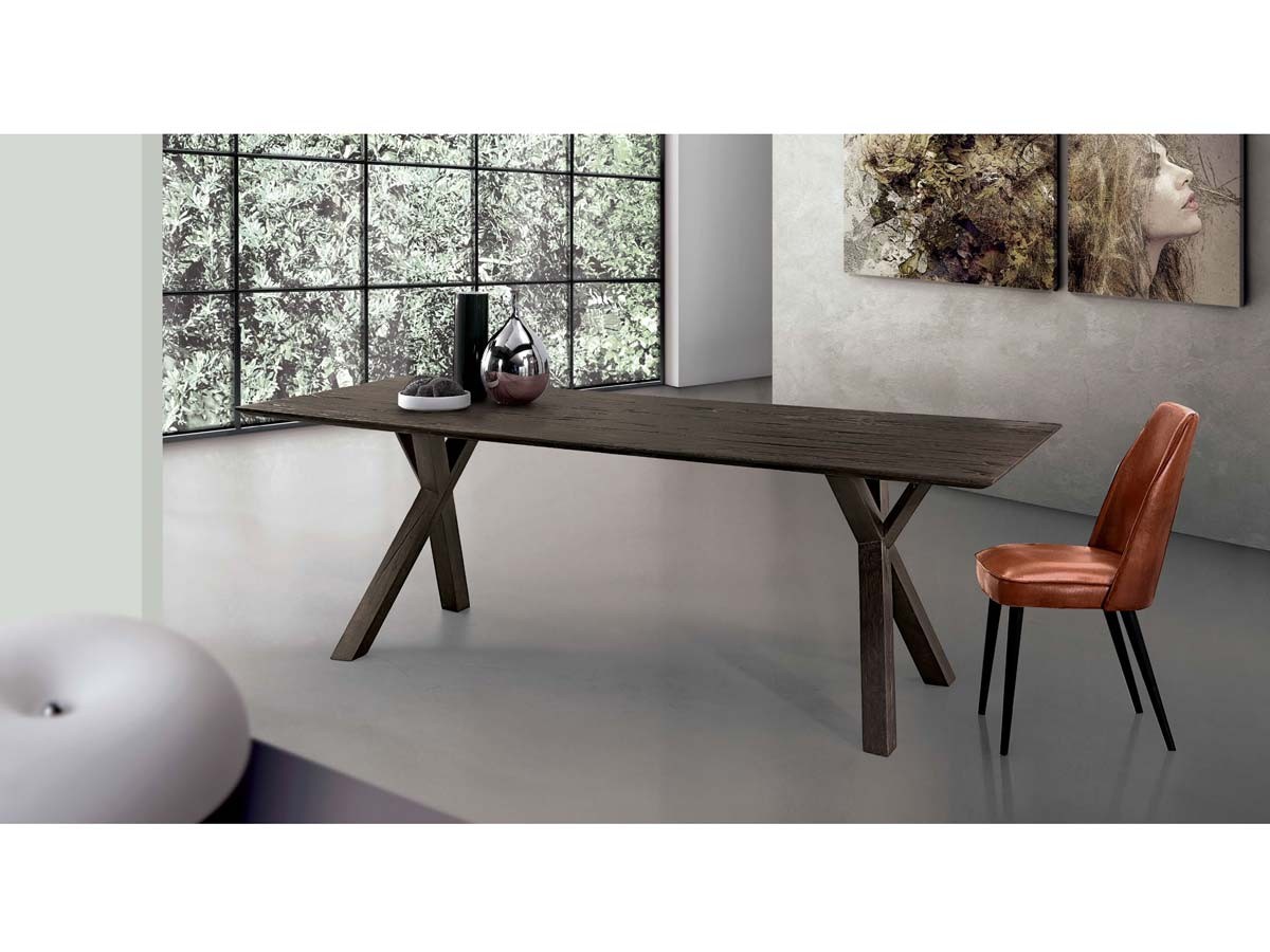 Rustikke plankeborde tree wild let look plankebord med x ben Plankebord skrivebord