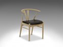 Findahls/Hammel  - FREJA designerstole med polstret sæde