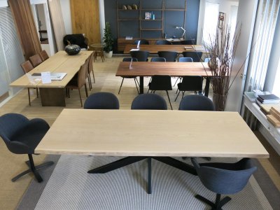 EGETRÆS plankebordplader / Unika Fuldplanke bordplader