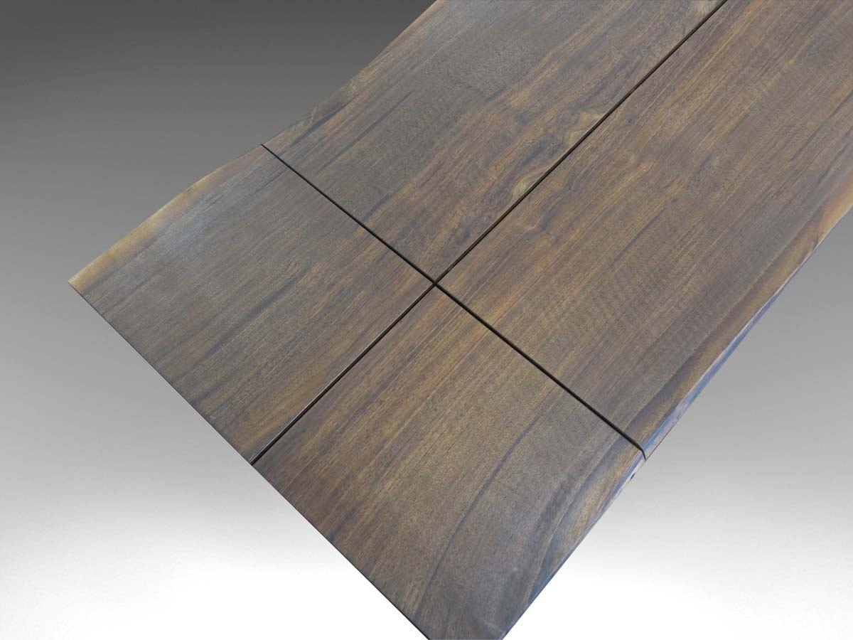 Unika wild forest valnød royal plankebordplade 100x240 cm. Plankebordplade