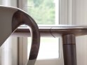 UP Chair WOODEN - Soft Touch + valnød/eg arm og ben