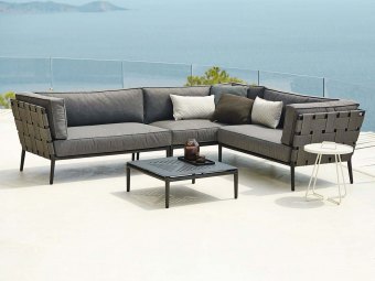 Cane-line: Conic 2-pers. sofa, venstre modul, Cane-line AirTouch