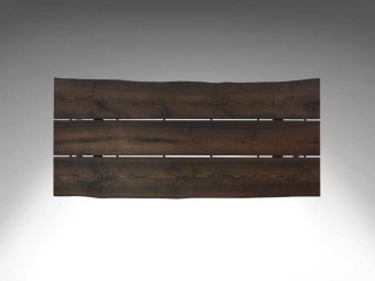 Kristensen & Kristensen - FOREST Rustikke plankeborde / 3 cm bordplade / U-ben metal
