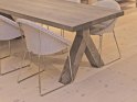 Kristensen & Kristensen - Langbord - ANCONA Y-ben / 4 eller 6 cm bordpl.