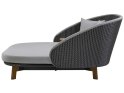 Cane-line: Peacock Daybed m/bord, inkl. hynder, Cane-line Weave