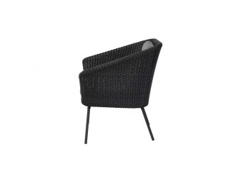 Cane-line: Mega stol, inkl. grå hyndesæt