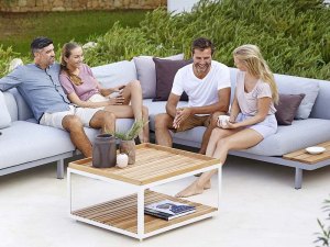 Outdoor lounge / Sofagrupper, Sofaer, Lænestole og sofaborde - Cane-Line Havemøbler