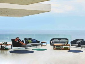 MEGA luksus loungemøbler / Cane-Line havemøbler